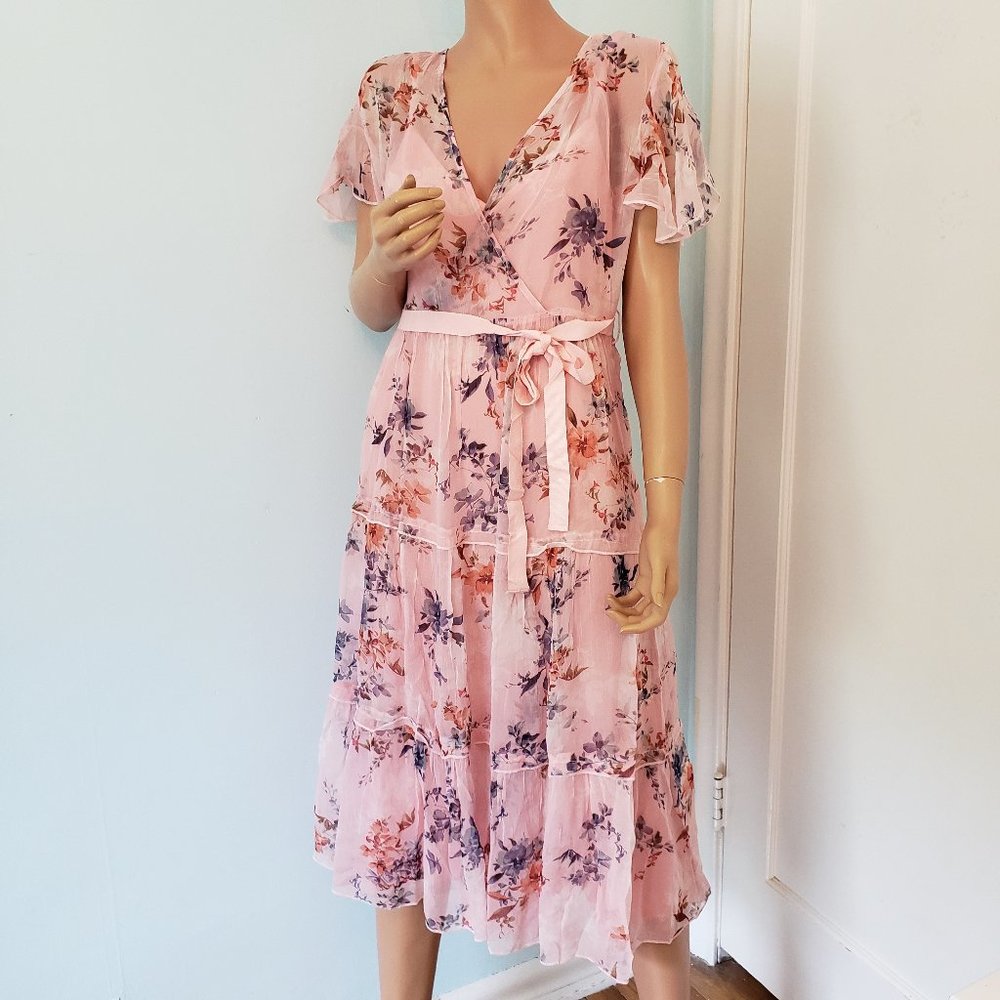 NWT Sundance FLORALMLTI Beautiful Floral Dress. - Picture 4 of 17